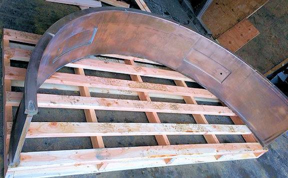 Lot of Spare Parts from MPSI (HARDINGE) 15'6" x 21'4" Ball Mill